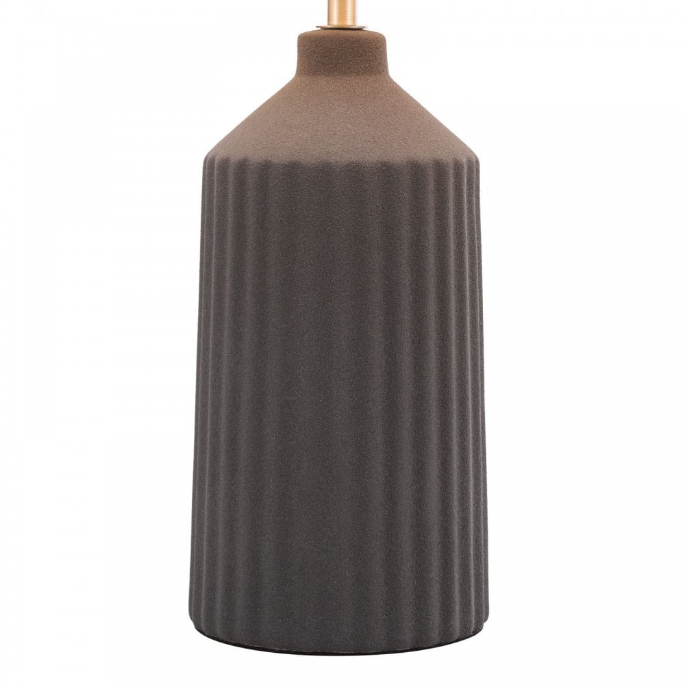 Chloris Large Grey Table Lamp C/W Shade