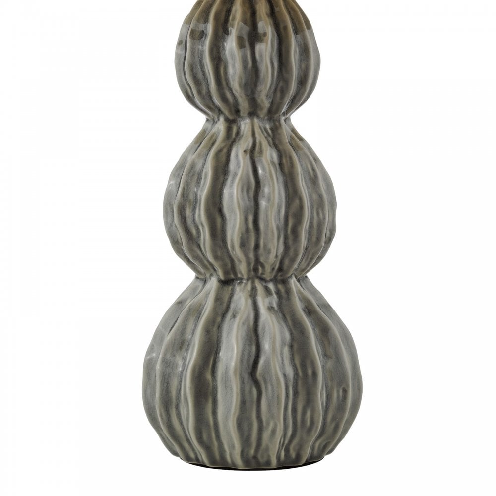 Lorelai Grey Table Lamp C/W Shade