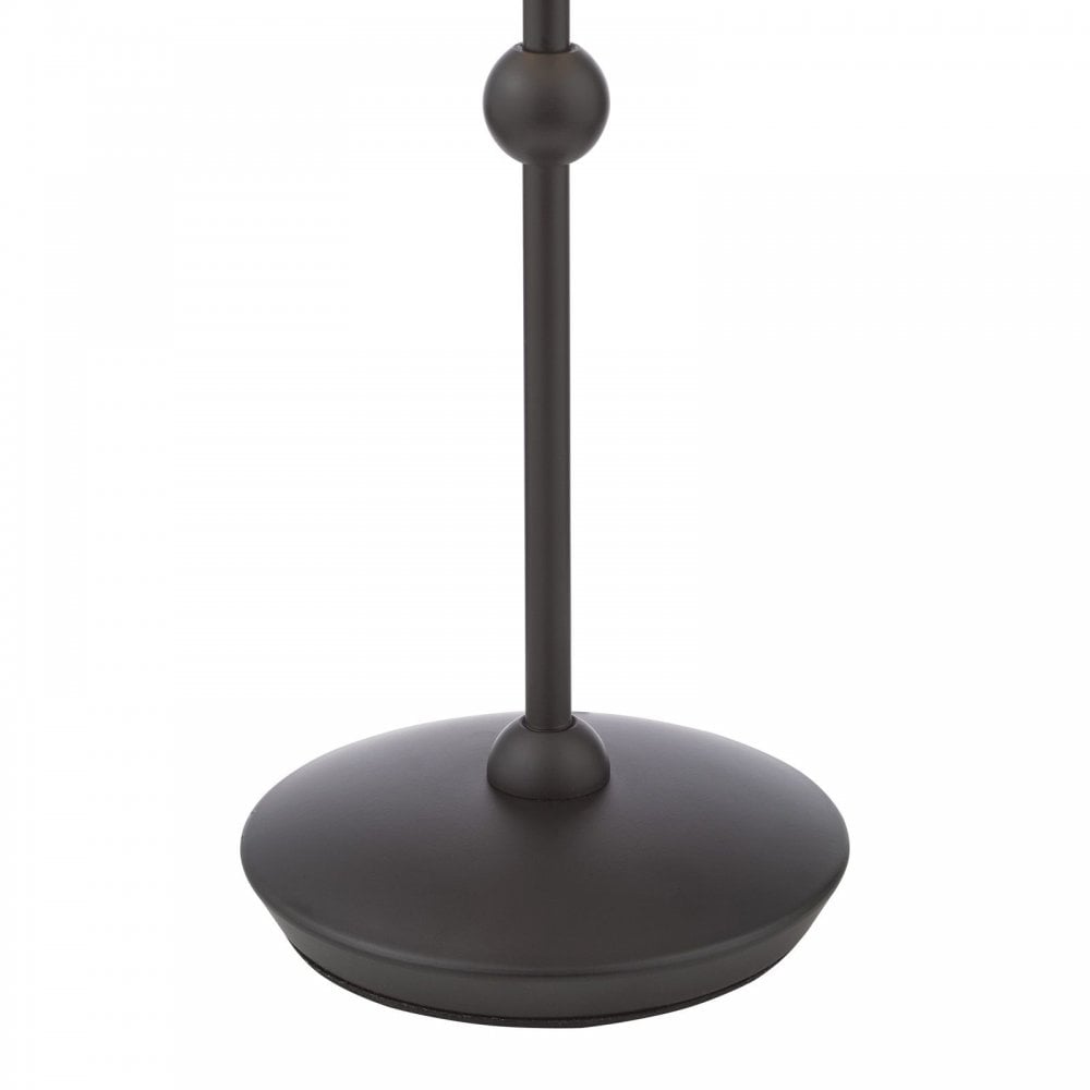 Sosa Matt Black Table Lamp C/W Shade