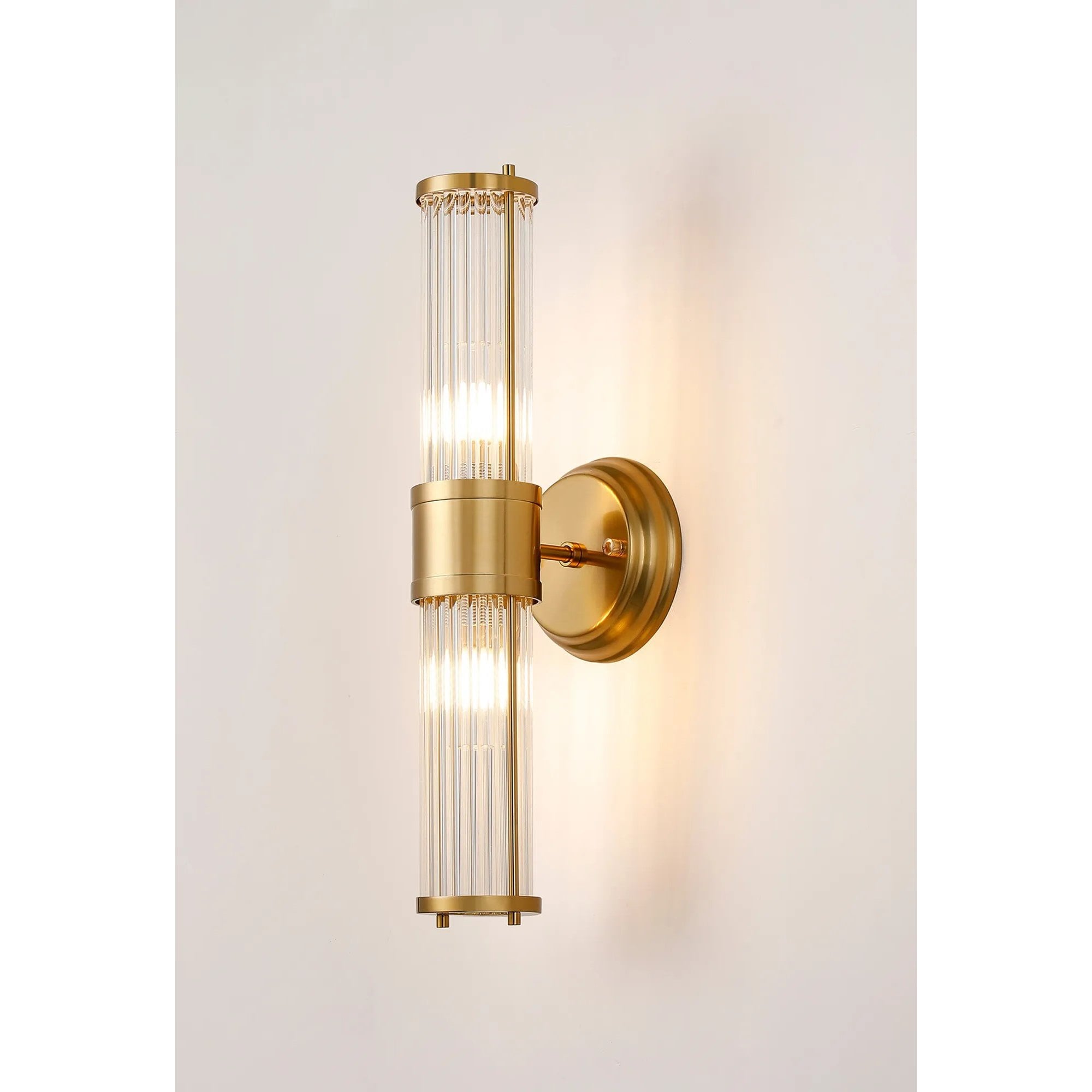Appeal Up and Down Wall Light in Gold Finish