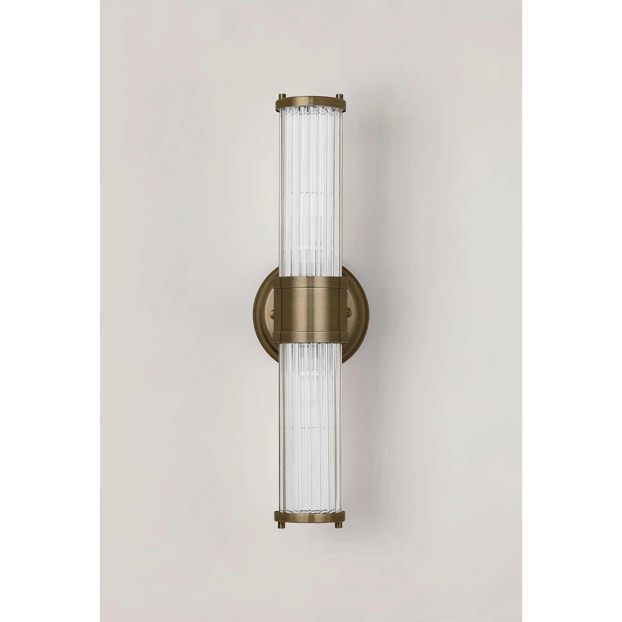 Appeal Up and Down Wall Light in Antique Brass