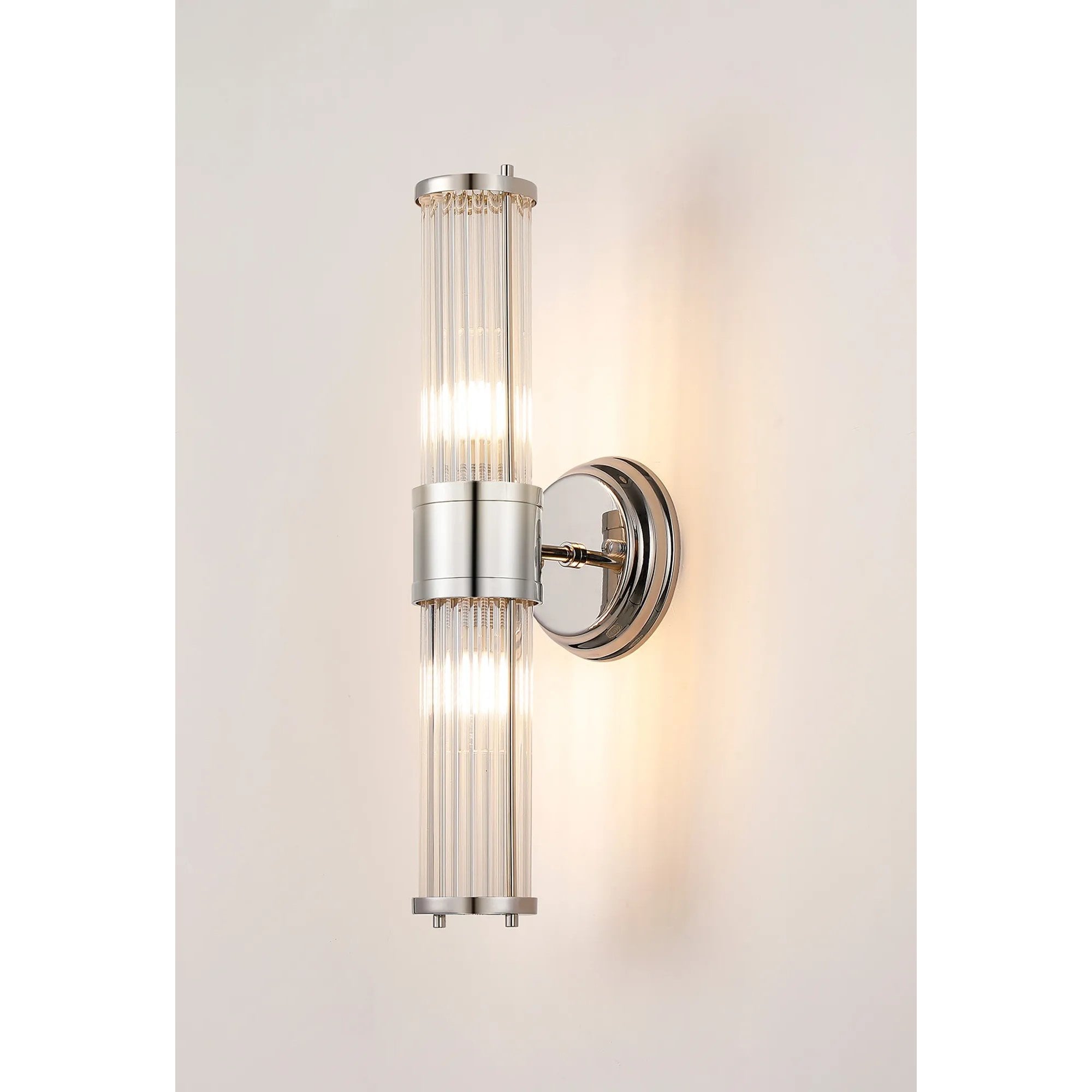 Appeal Up and Down Wall Light in Polished Nickel