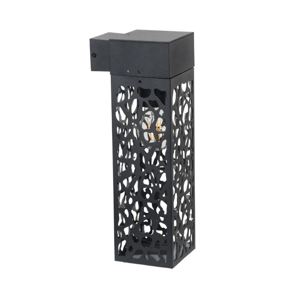 Shelby Black IP44 Wall Light