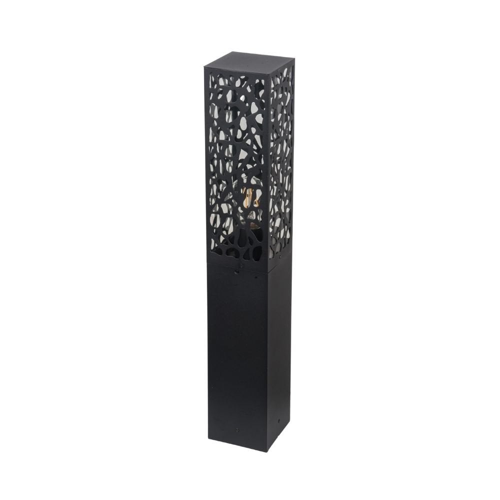Shelby 600mm Black Bollard