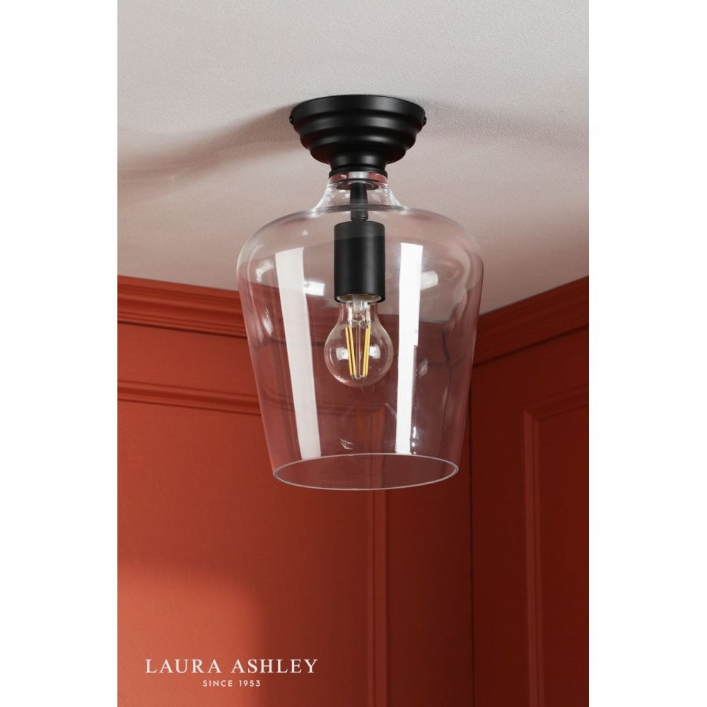 Ockley Polished Chrome Semi Flush Fitting