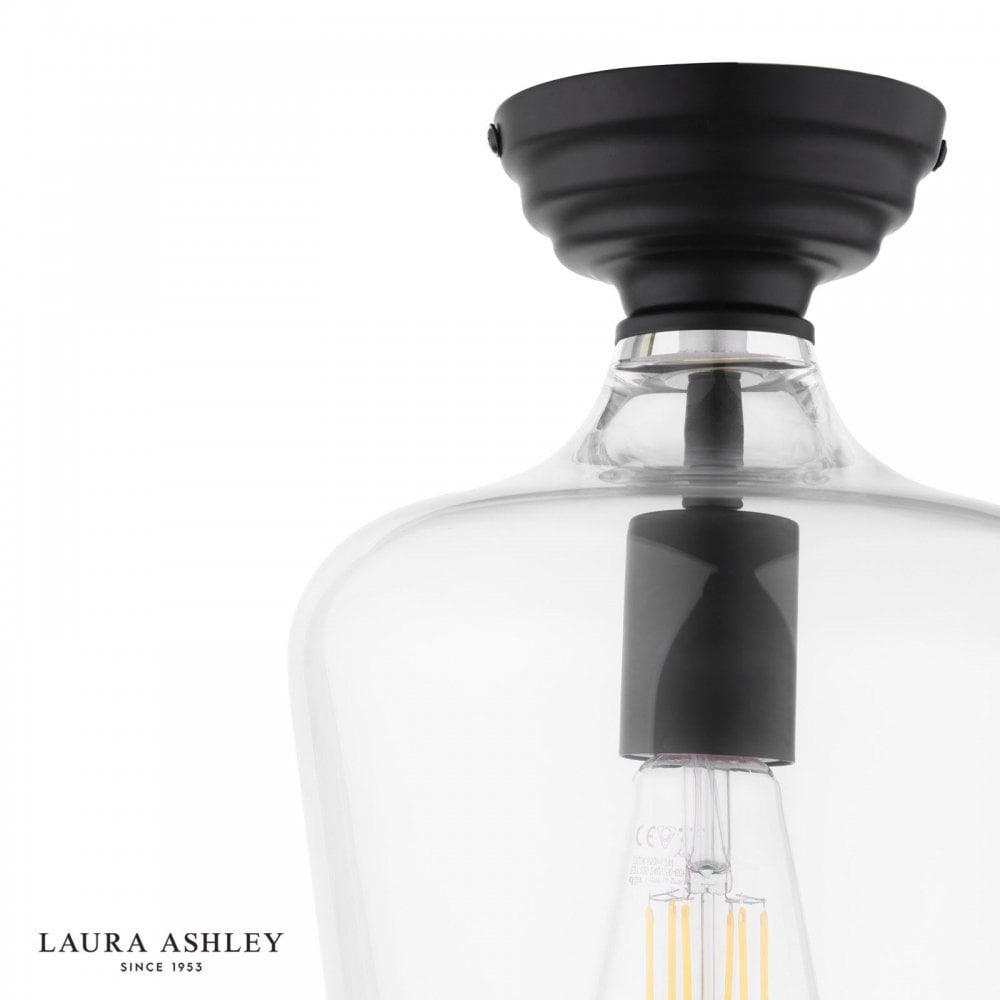 Ockley Polished Chrome Semi Flush Fitting