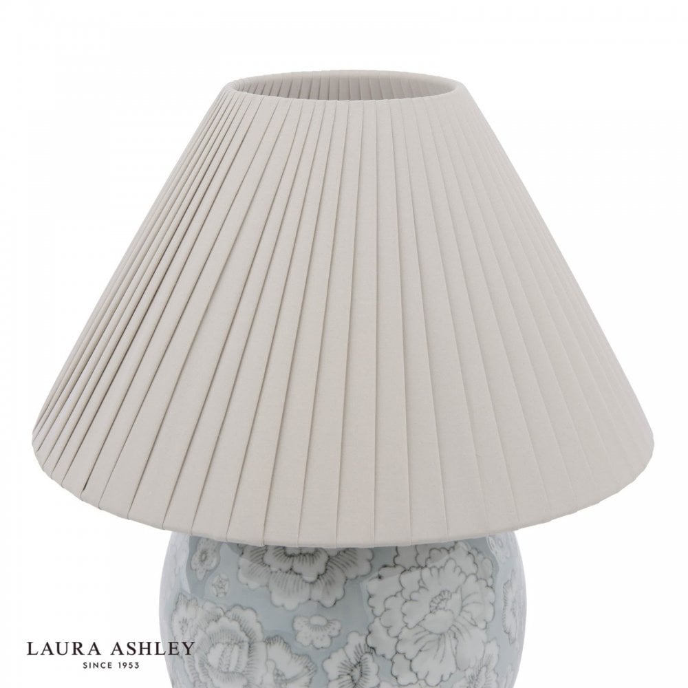 Montford Blue Table Lamp C/W Shade