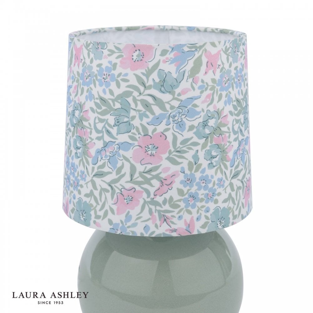 Sherston Blue Table Lamp C/W Shade