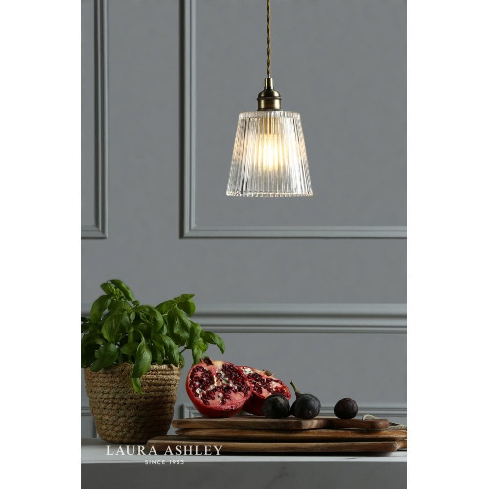 Callaghan Small Antique Brass Pendant