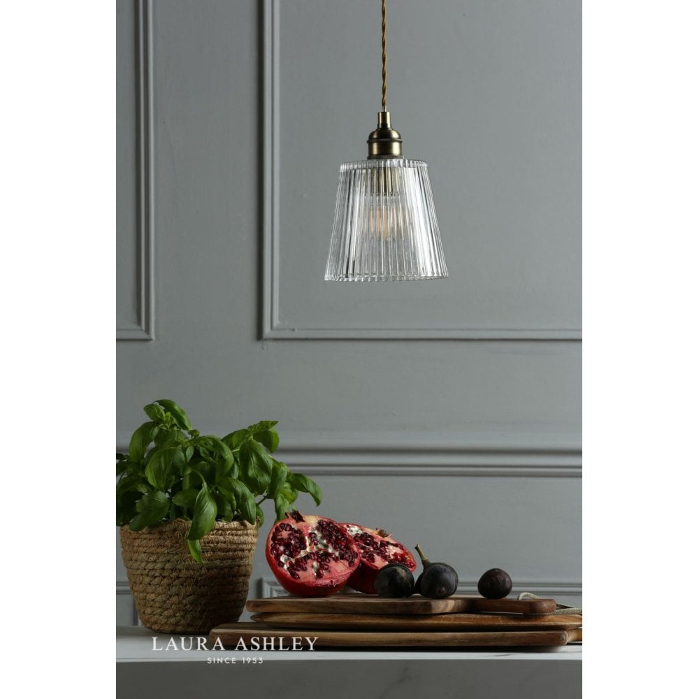 Callaghan Small Antique Brass Pendant