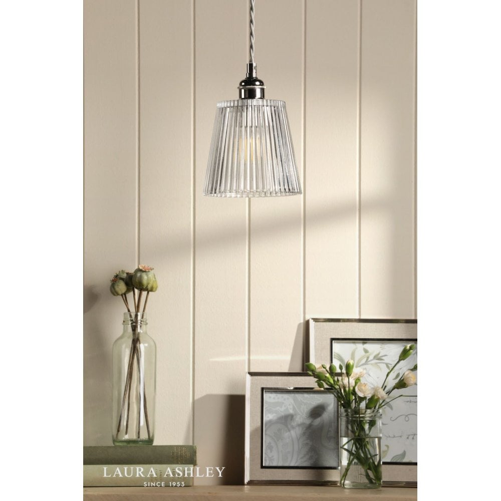 Callaghan Small Polished Nickel Pendant