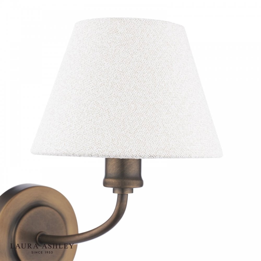 Denston Antique Bronze Wall Light C/W Shade