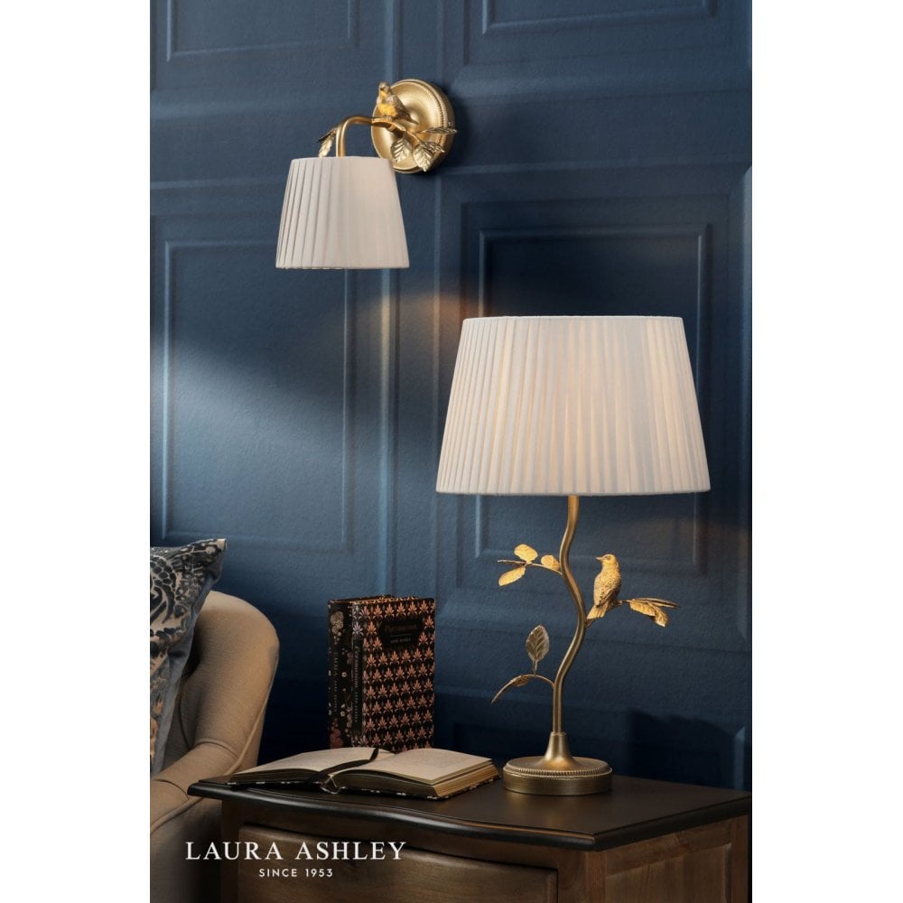 Egelton Aged Brass Wall Light C/W Shade