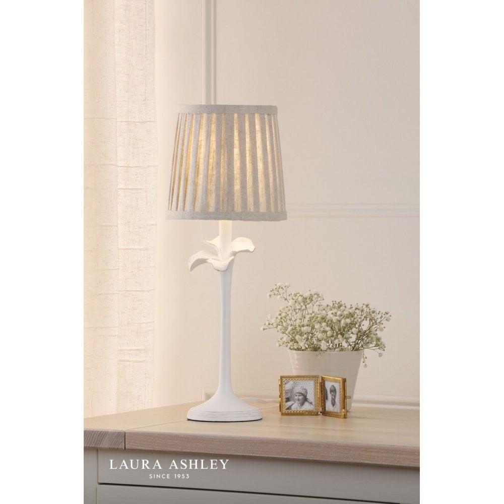 Eleni White Table Lamp C/W Shade