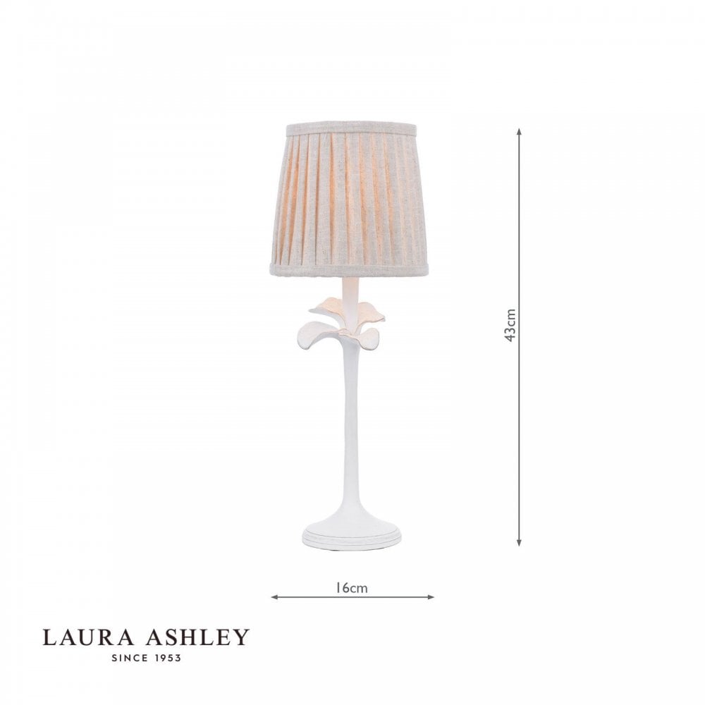 Eleni White Table Lamp C/W Shade