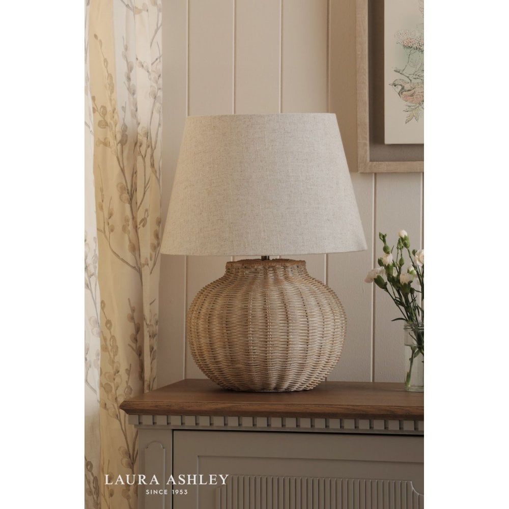 Fernhill Rattan Table Lamp C/W Shade