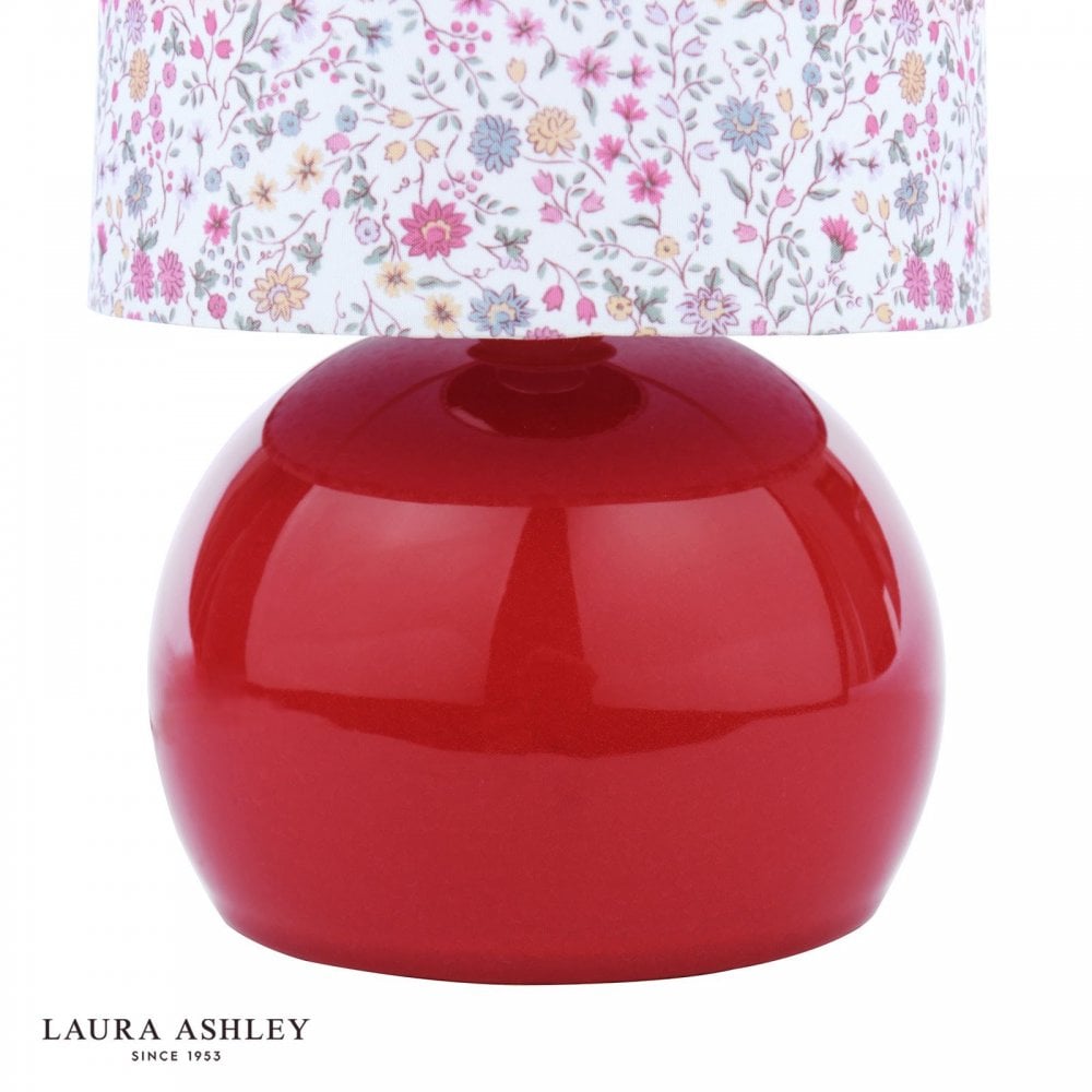 Knowlton Pink Glazed Table Lamp C/W Shade