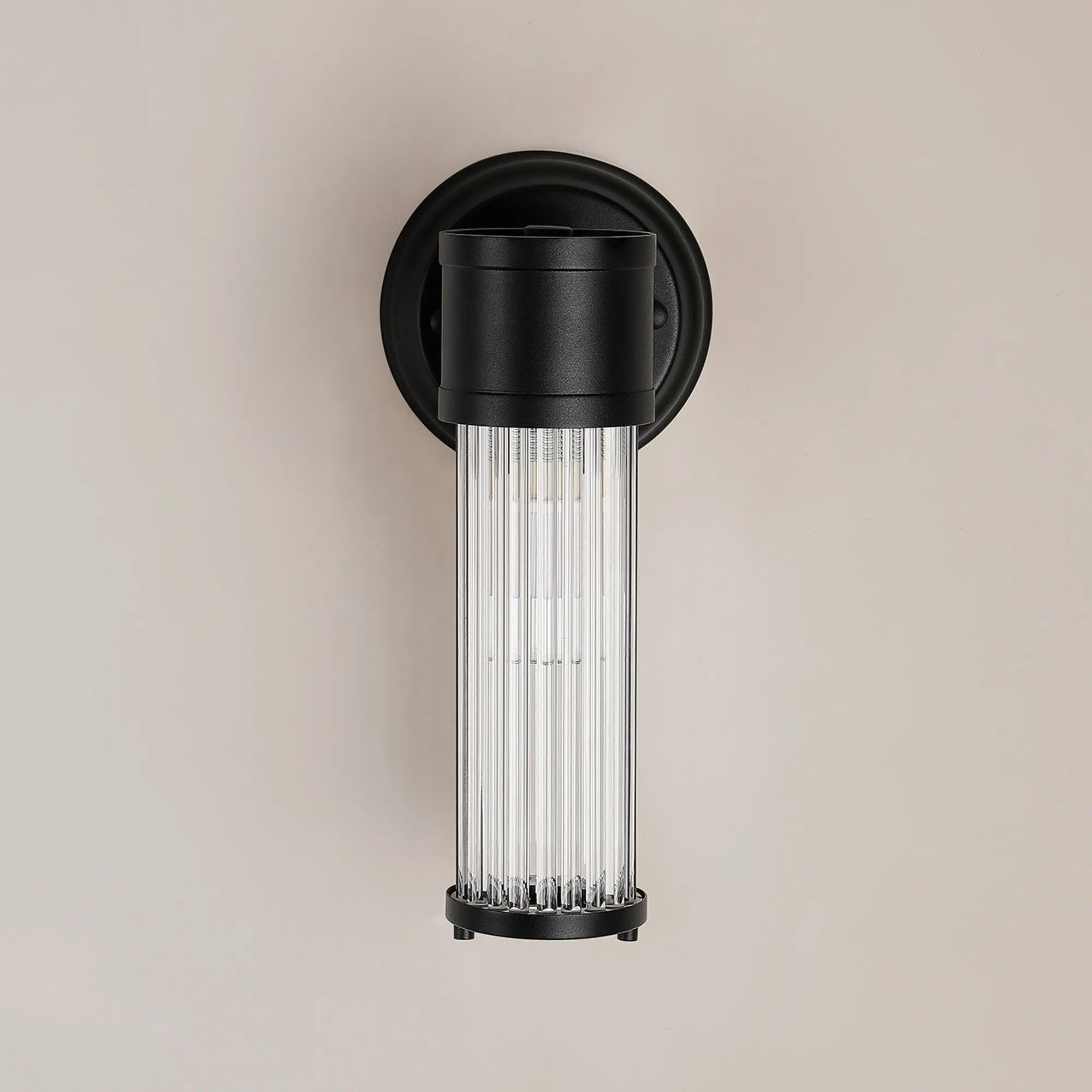 Appeal Single Wall Light in Satin Black
