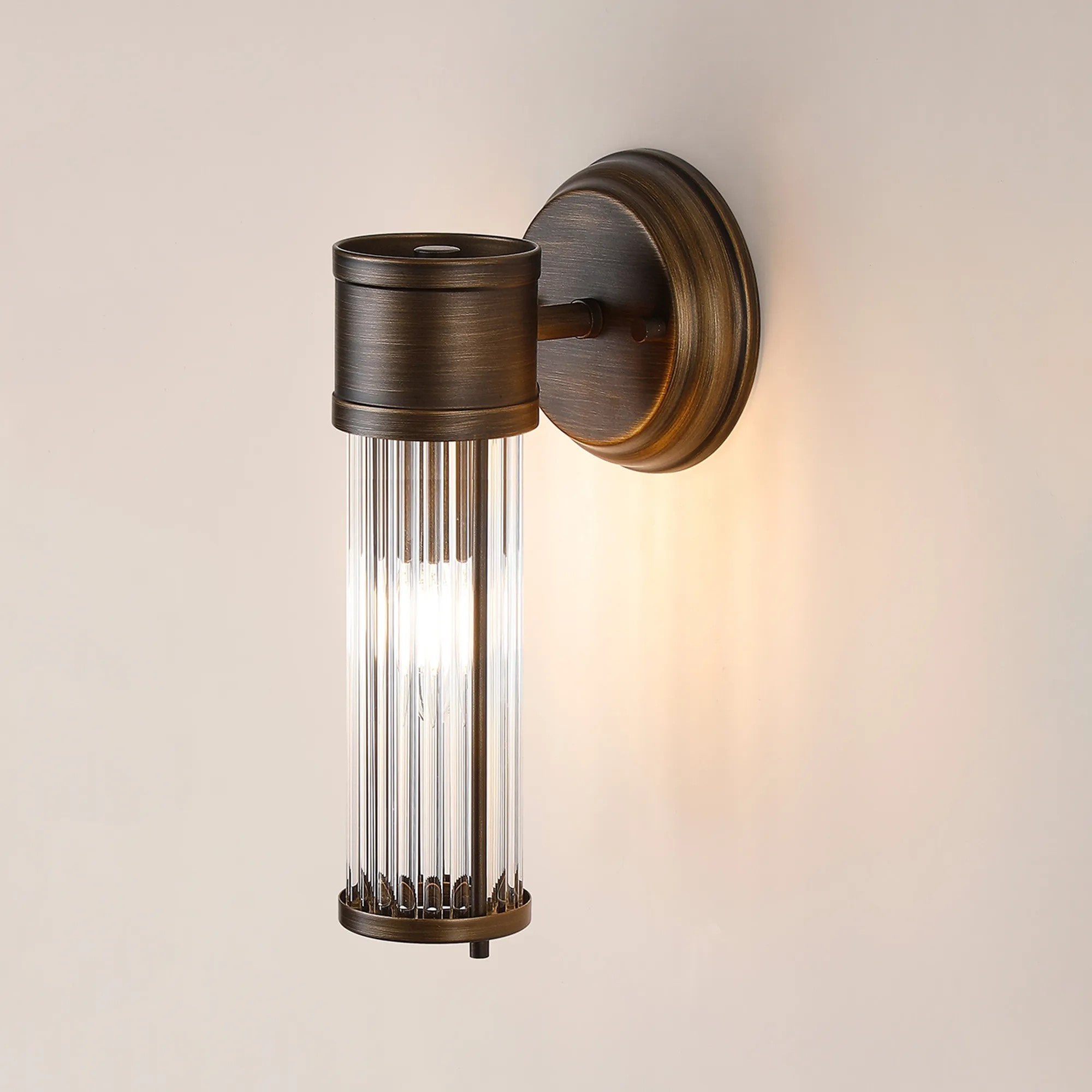 Appeal Single Wall Light in Bronze Finish