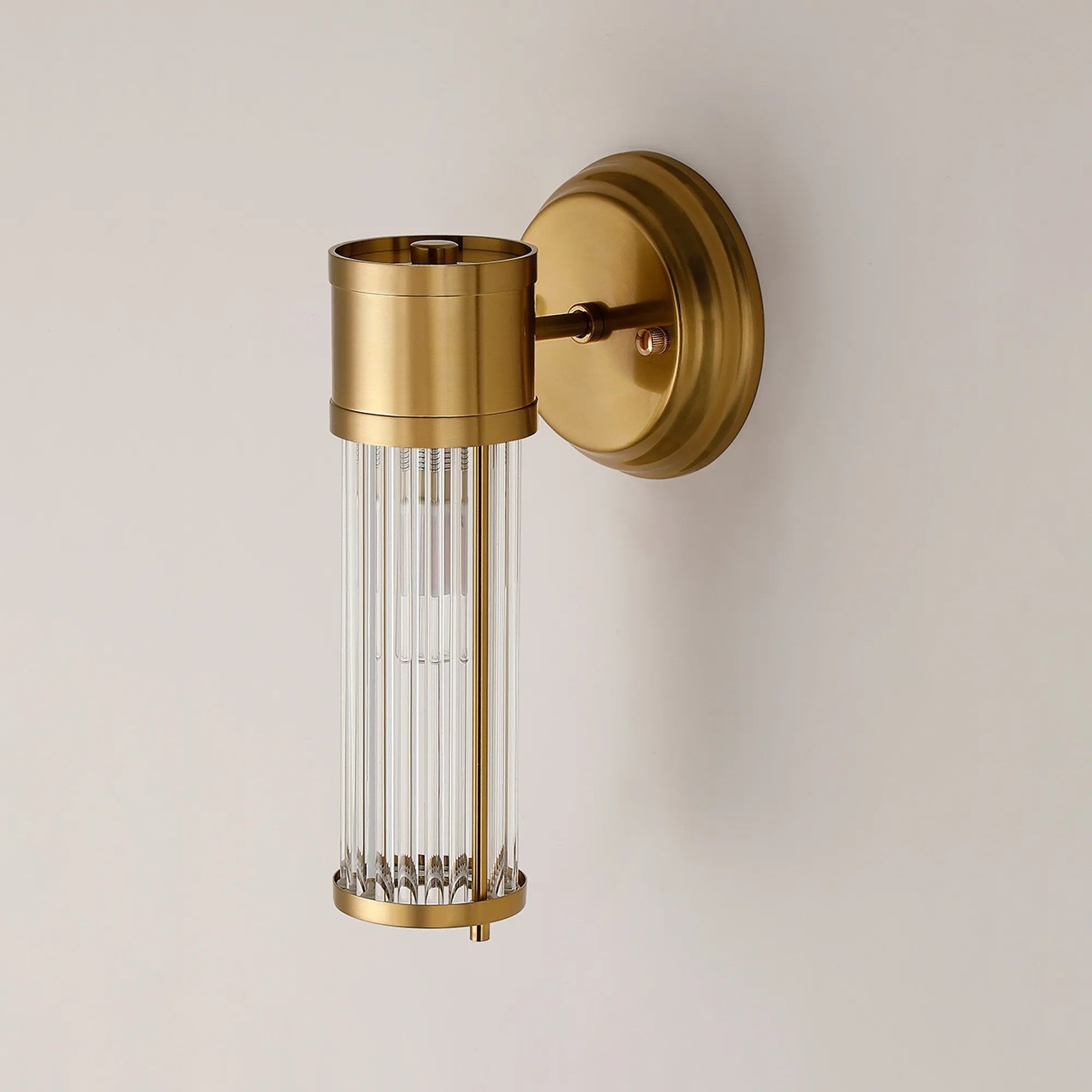 Appeal Single Wall Light in Gold Finish