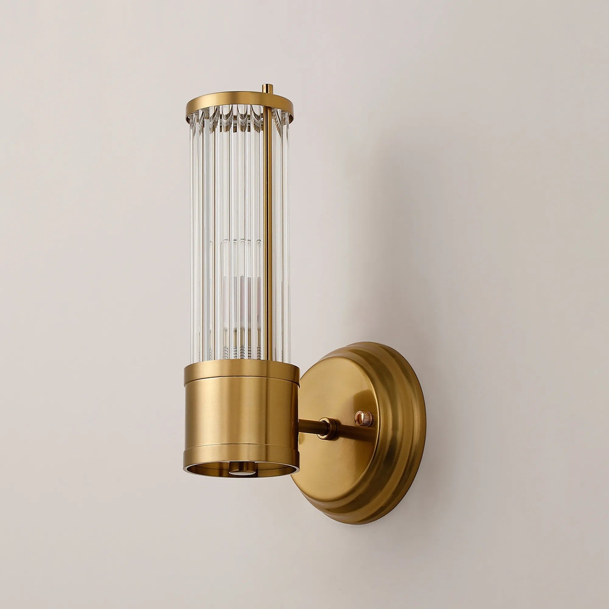 Appeal Single Wall Light in Gold Finish