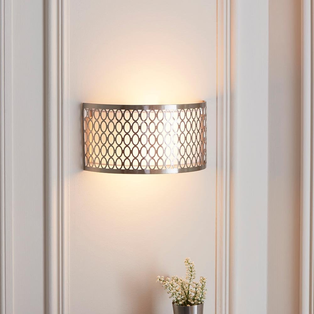 Cordero Wall Light in Satin Nickel