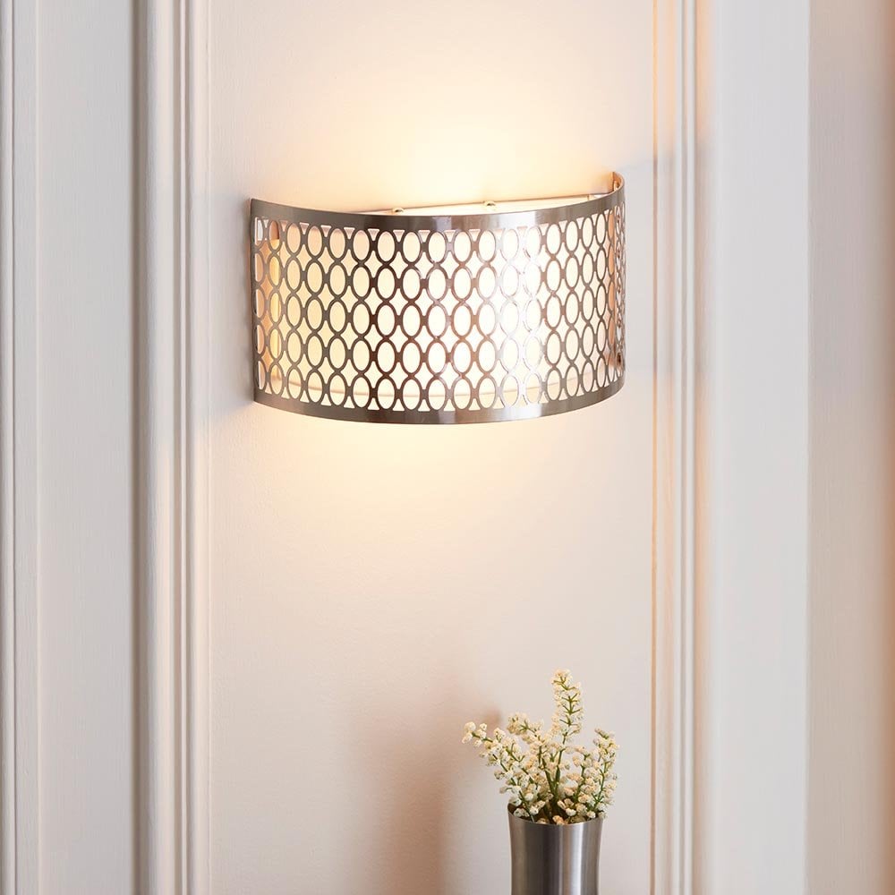 Cordero Wall Light in Satin Nickel