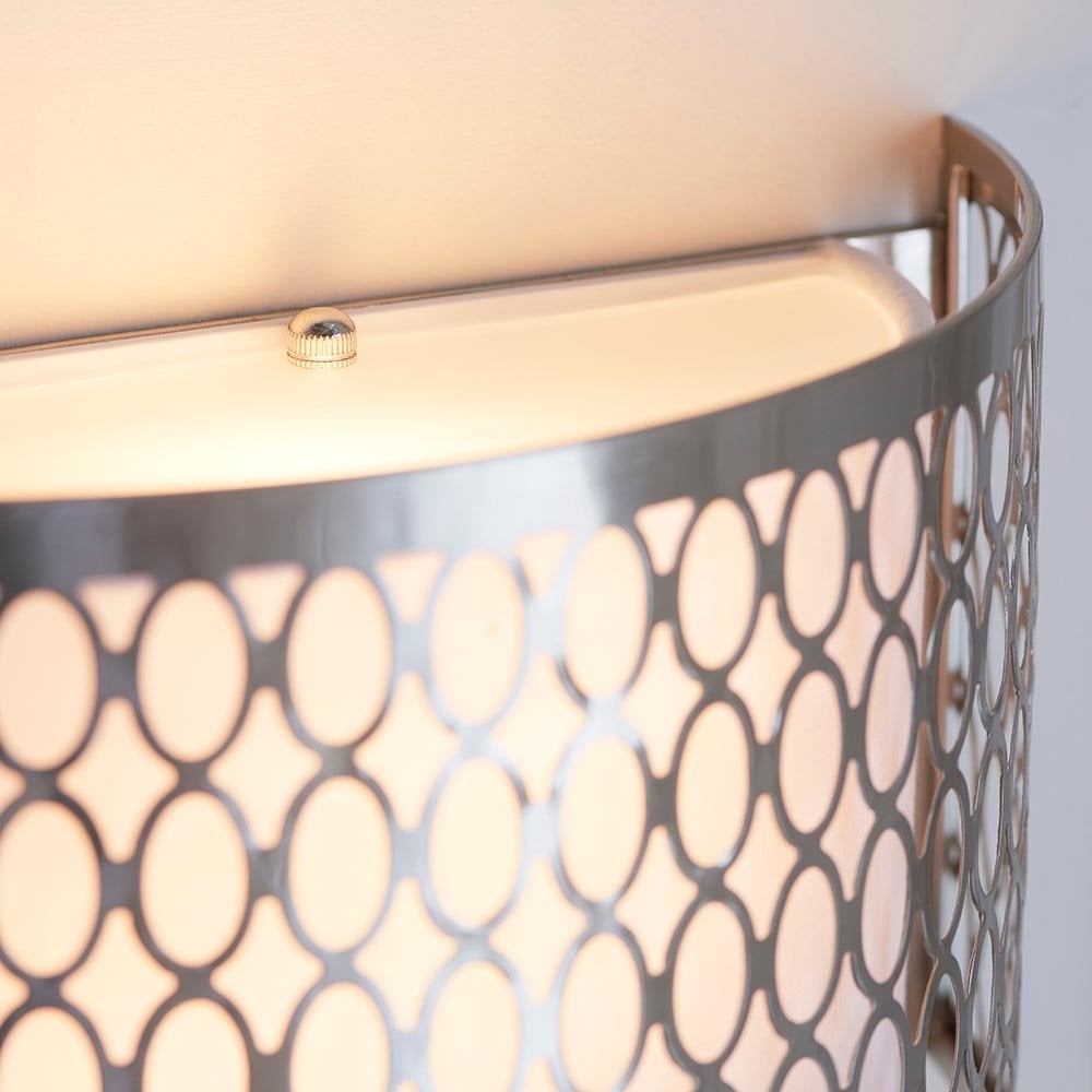 Cordero Wall Light in Satin Nickel