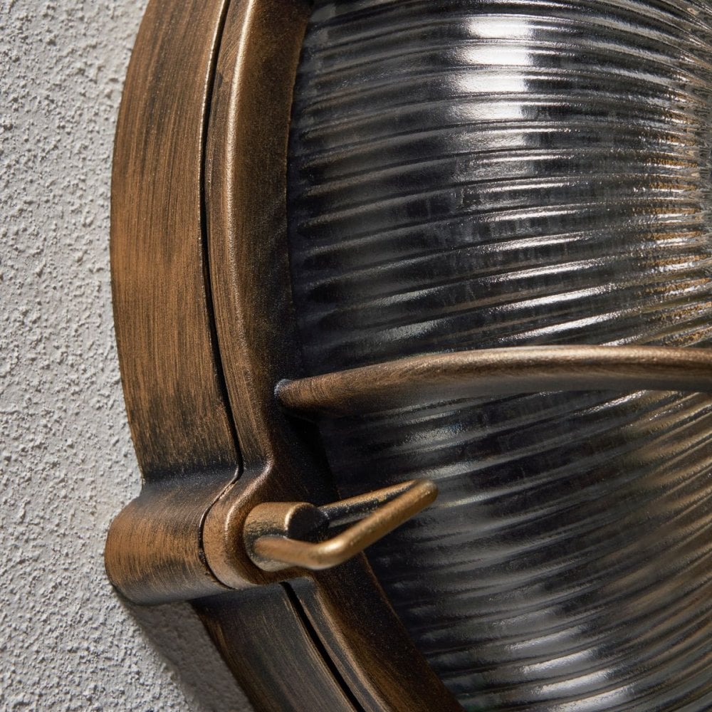Gali Gold Caged Round Bulkhead