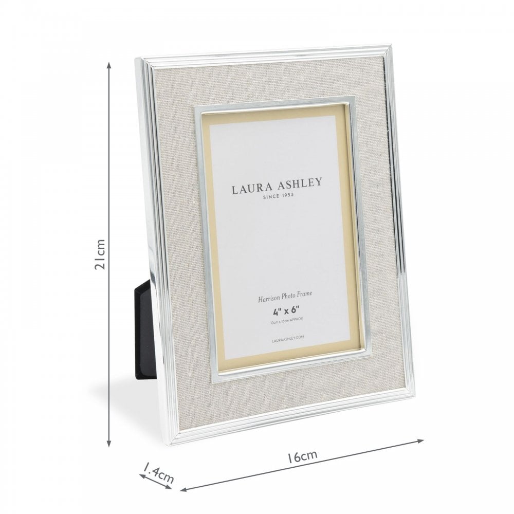 Harrison 4x6 Inch Photo Frame Linen