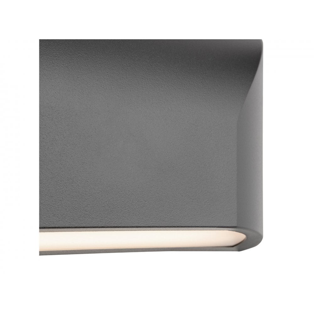 Mission Graphite LED Outdoor Wall Light