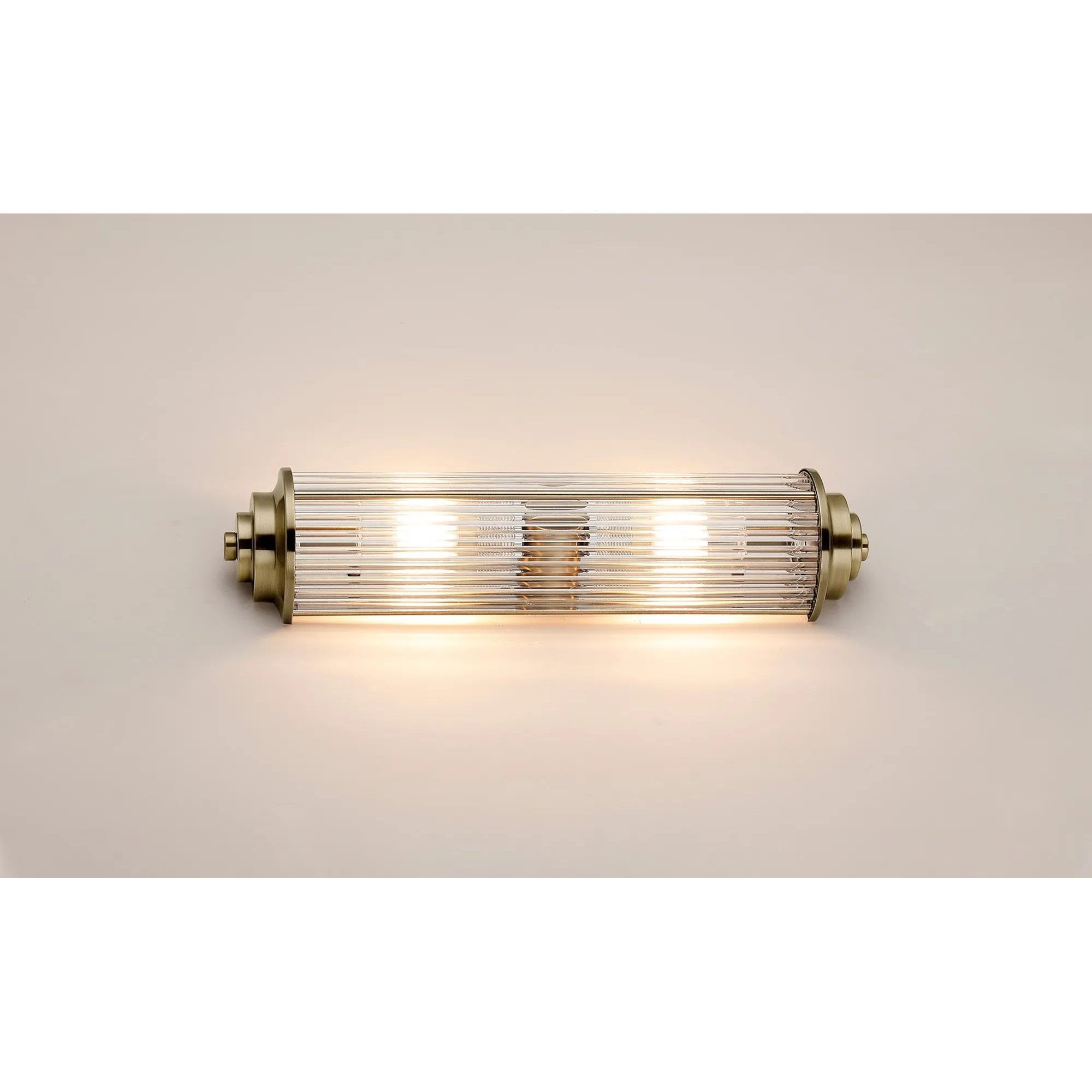 Appeal Small Flush Wall Antique Brass Fitting IP44