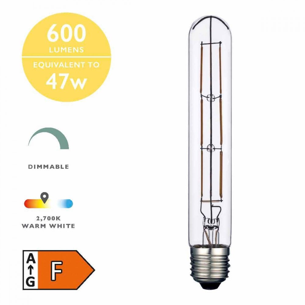 LED Dimmable Tube Lamp E27 2700K