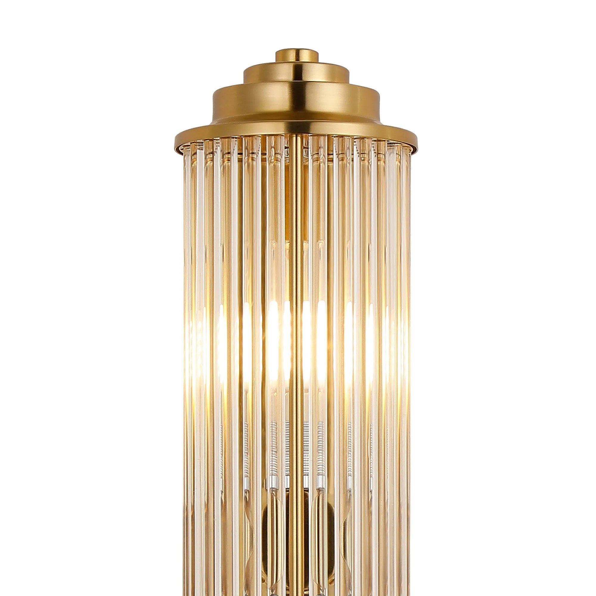 Appeal Small Flush Gold Wall Fitting IP44
