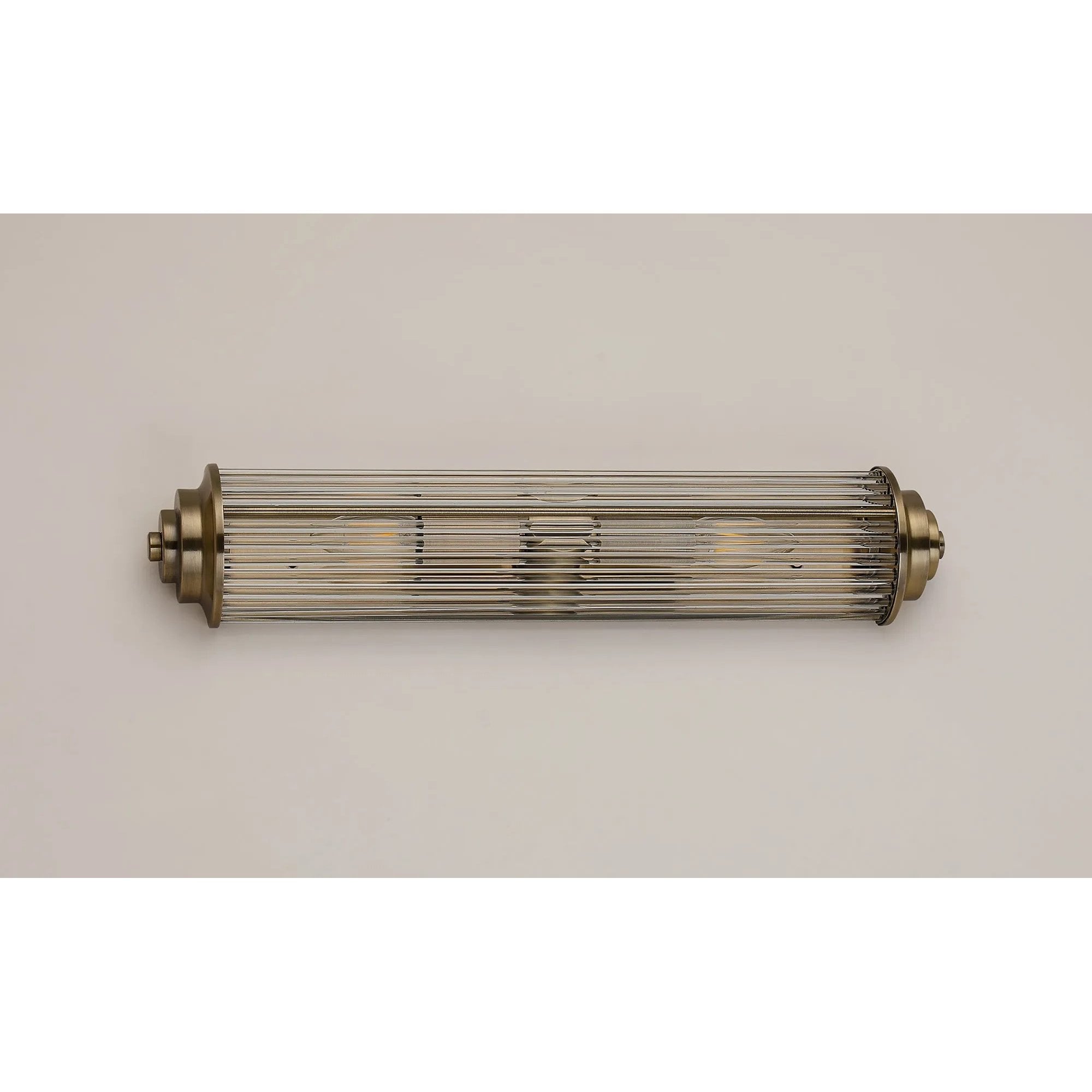 Appeal Large Flush Wall Antique Brass Fitting IP44
