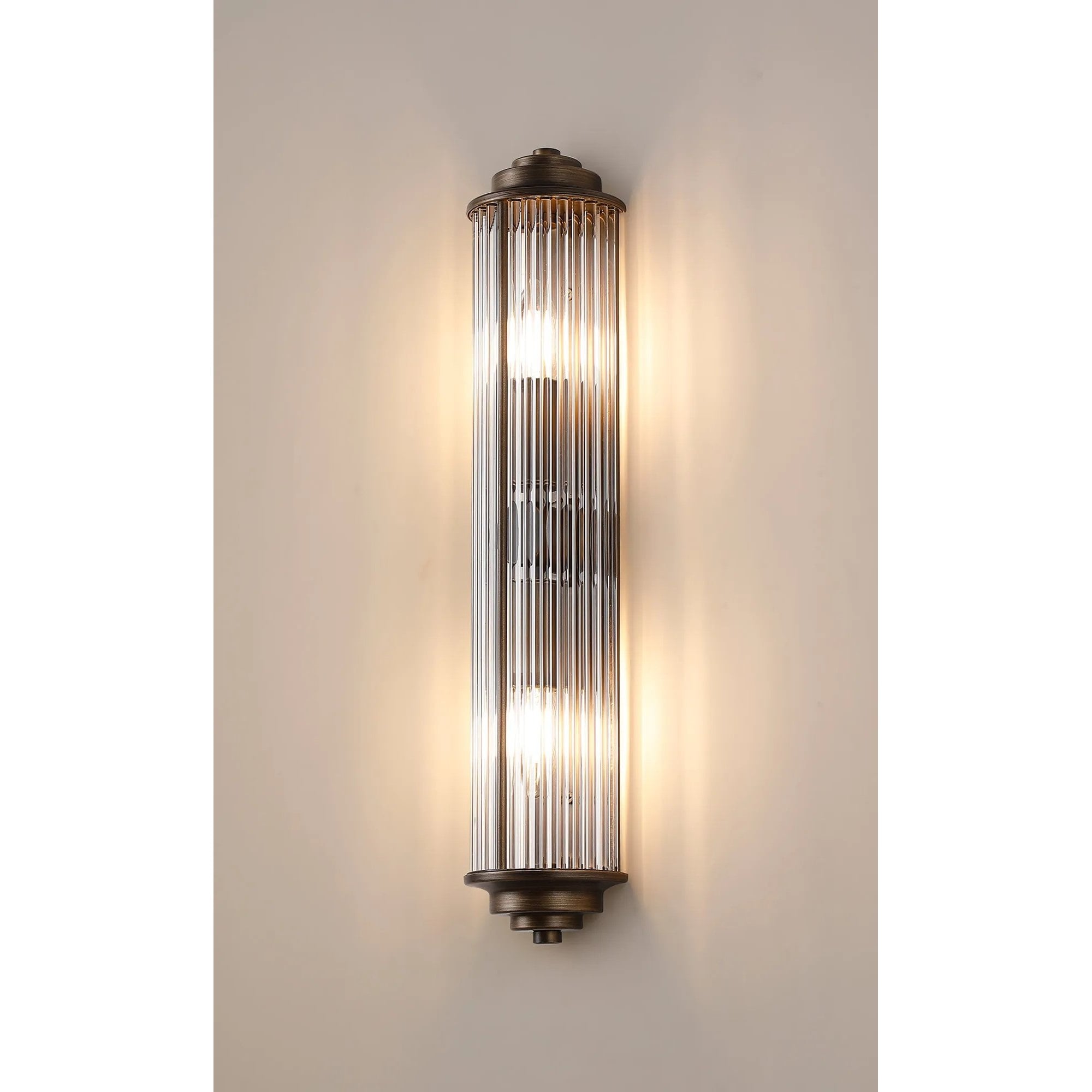 Appeal Large Flush Bronze Wall Fitting IP44