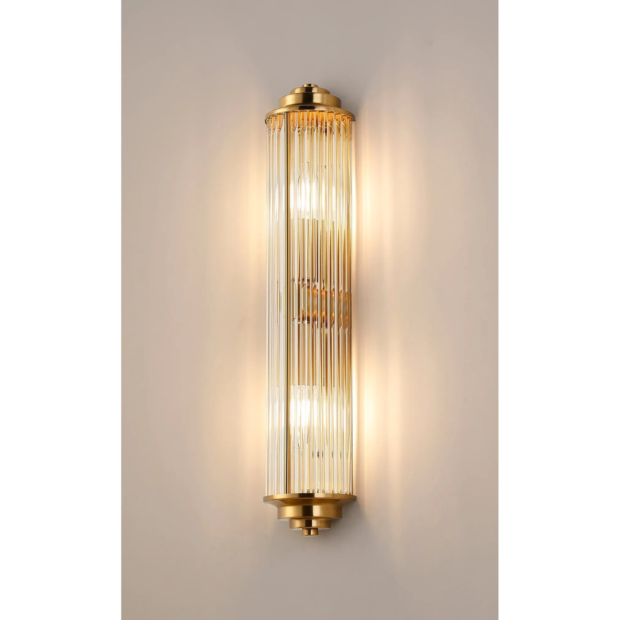 Appeal Large Flush Gold Wall Fitting IP44