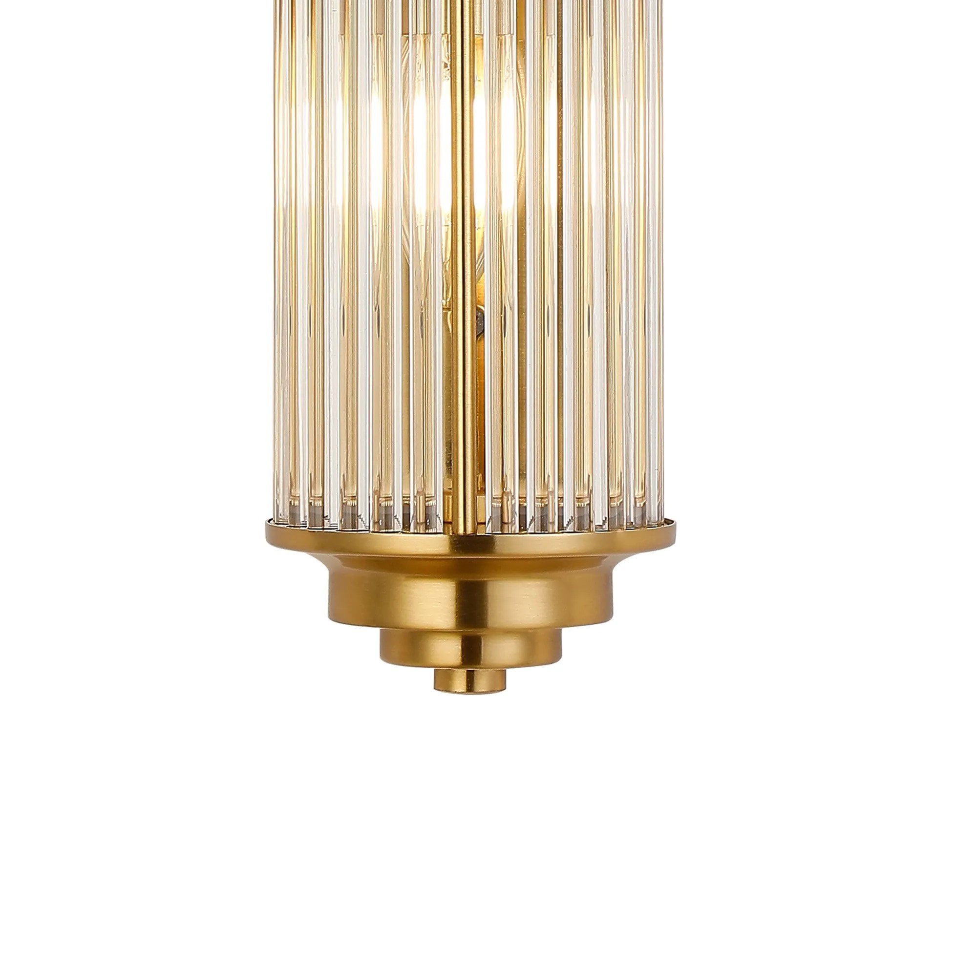 Appeal Large Flush Gold Wall Fitting IP44