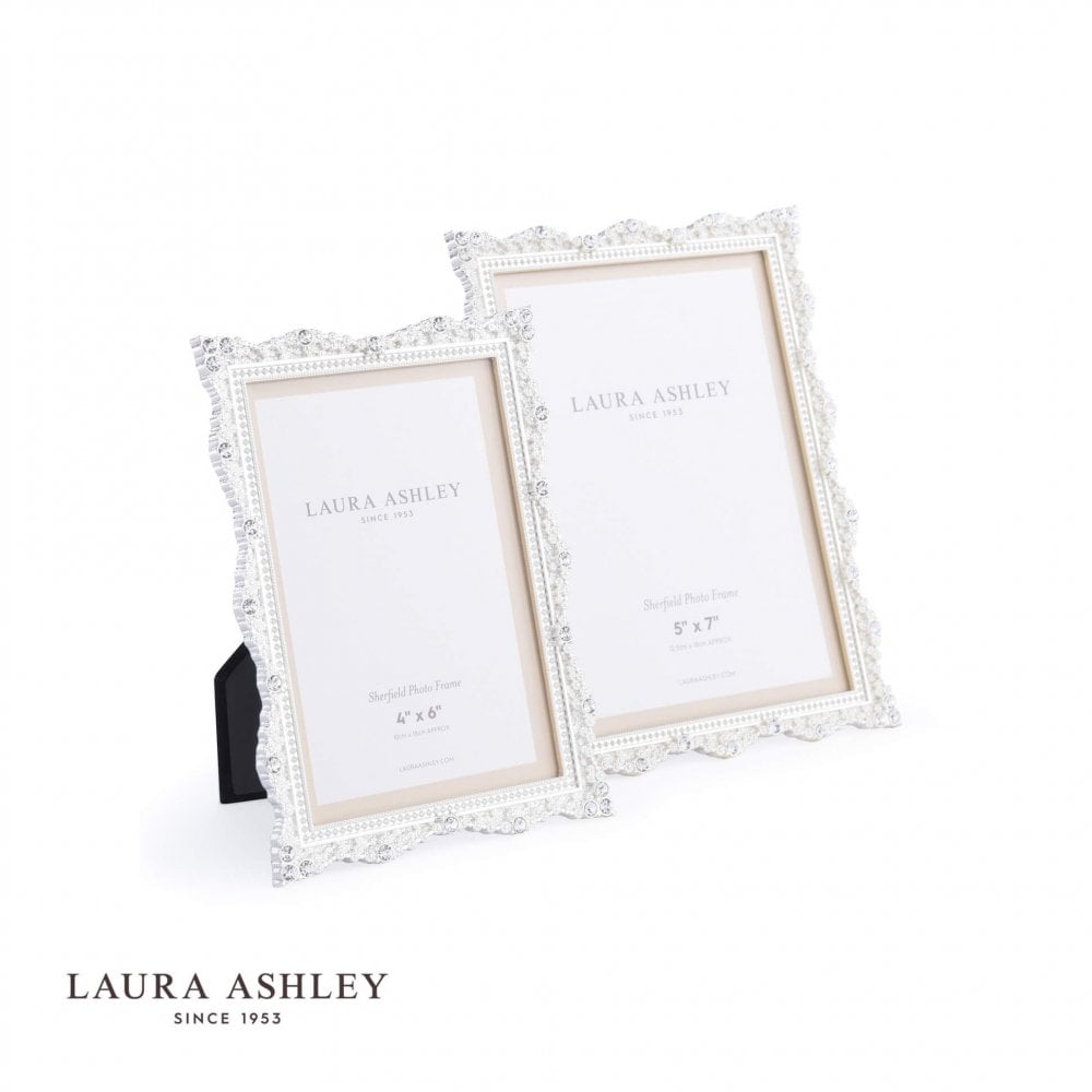 Sherfield Silver Plated 4x6 Inch Photo Frame