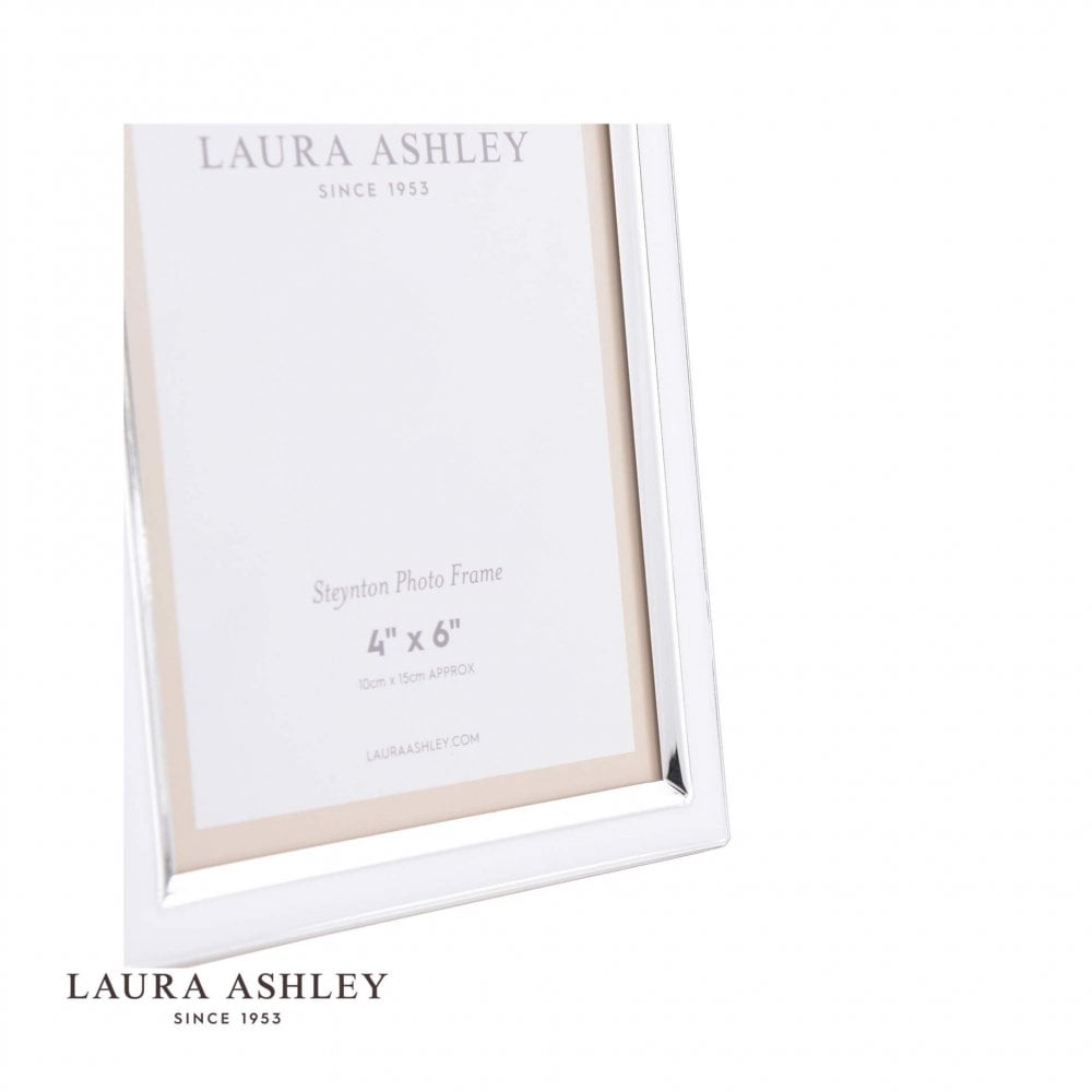 Steynton Silver Plated 4x6 Inch Photo Frame