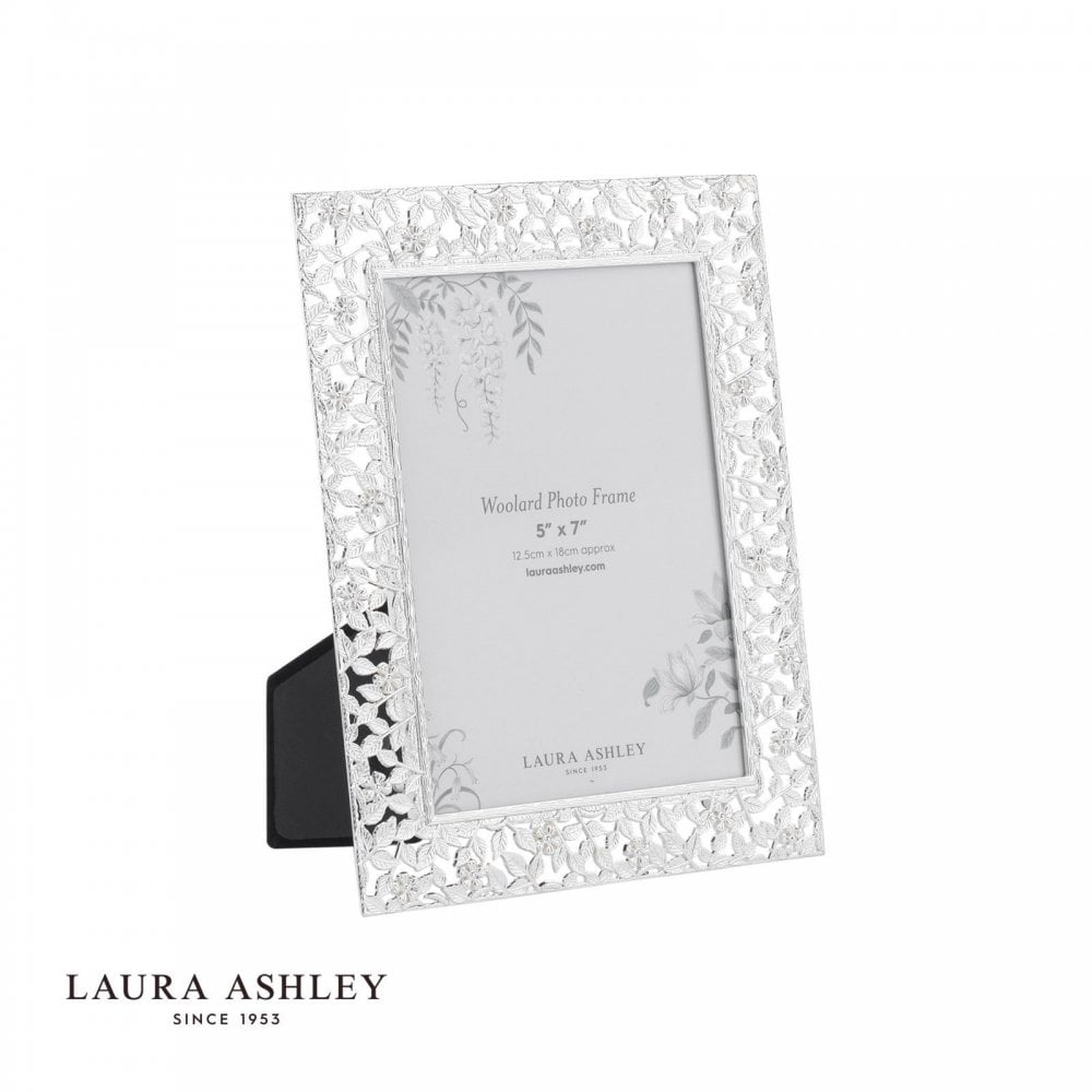 Woolard Polished Silver 5x7 Inch Photo Frame