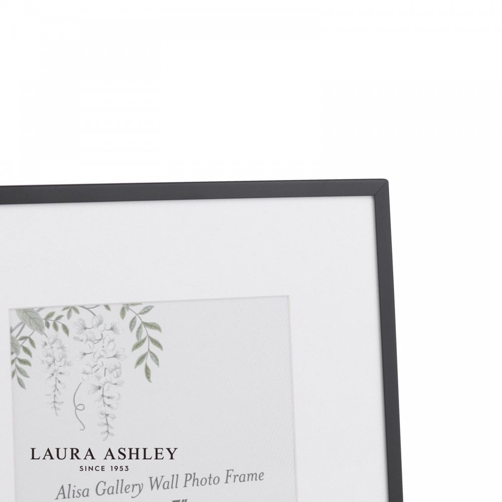 Set of 3 Alisa Matt Black Photo Frames