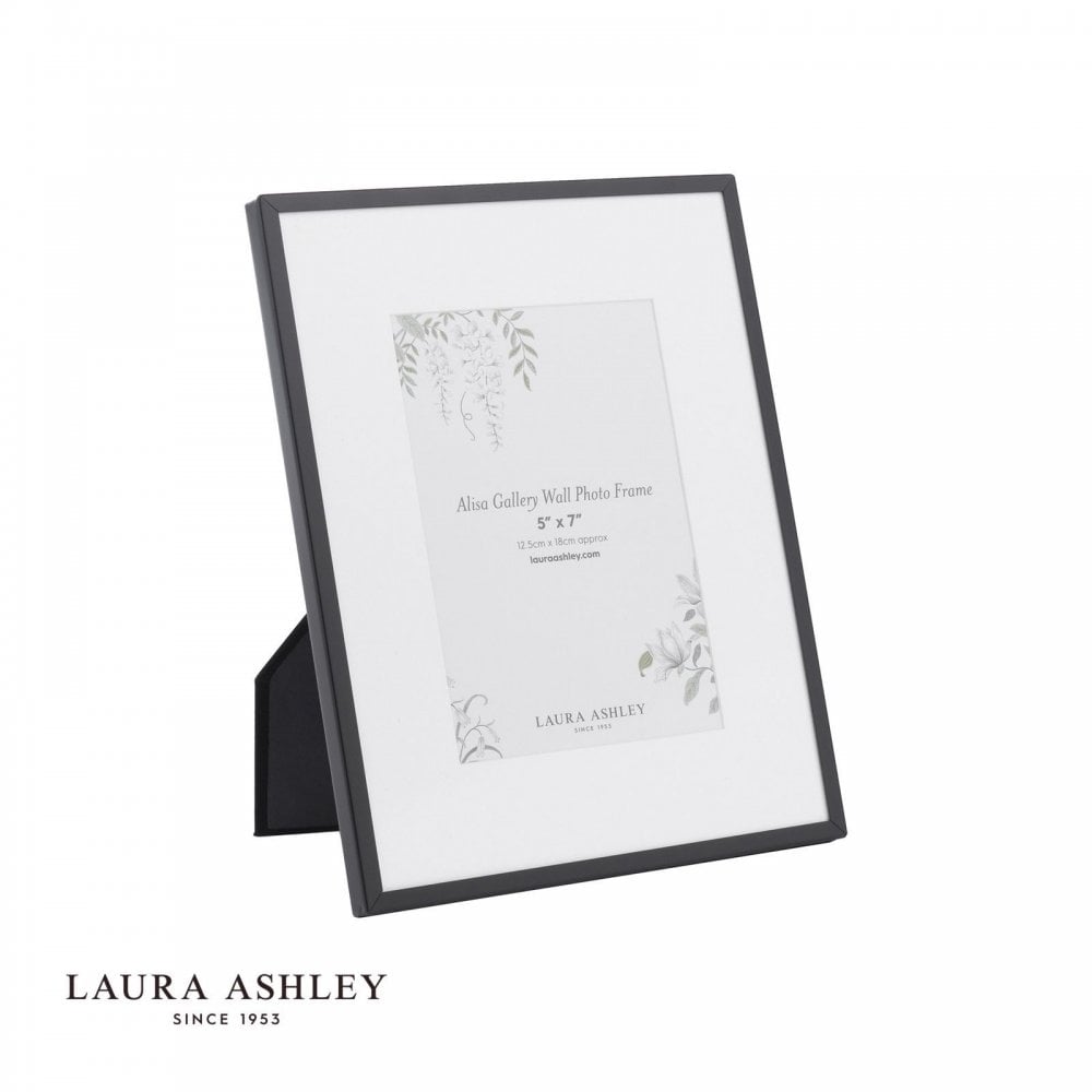 Set of 3 Alisa Matt Black Photo Frames