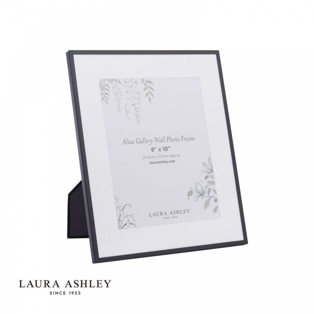 Set of 6 Alisa Matt Black Photo Frames