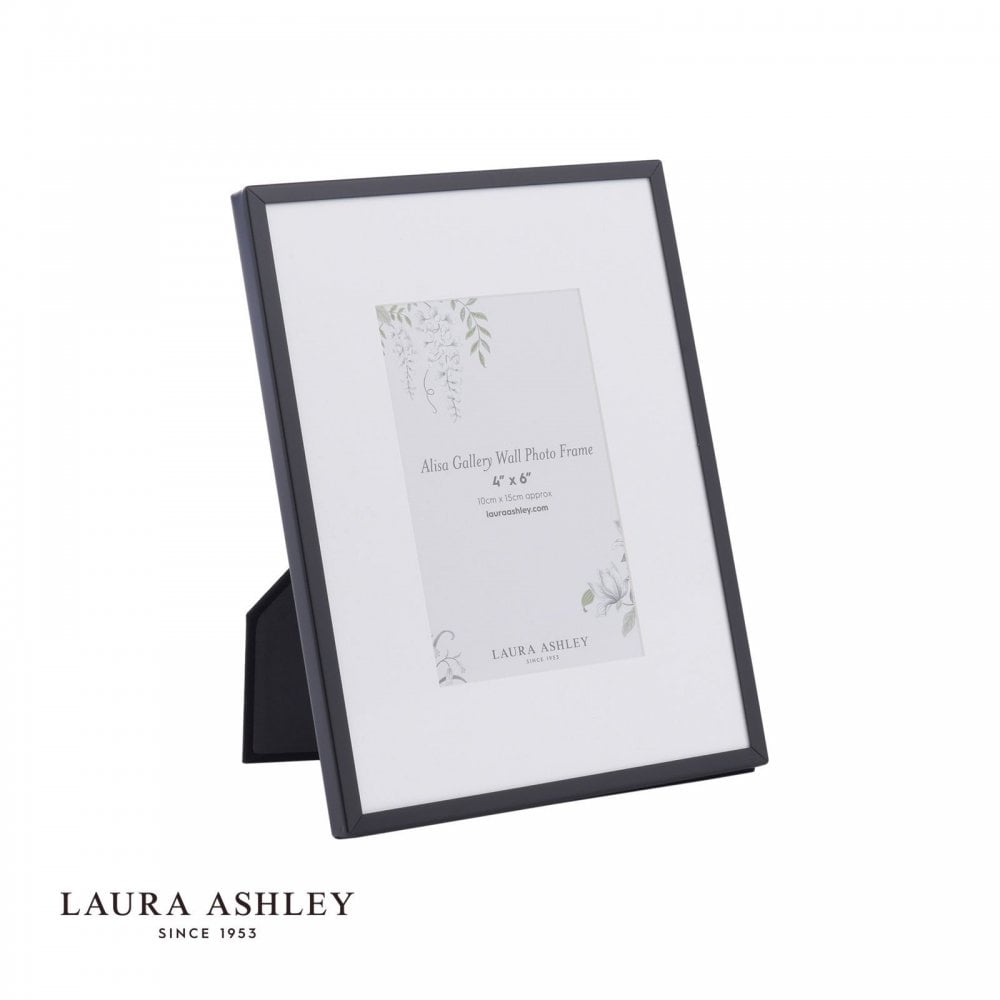 Set of 6 Alisa Matt Black Photo Frames