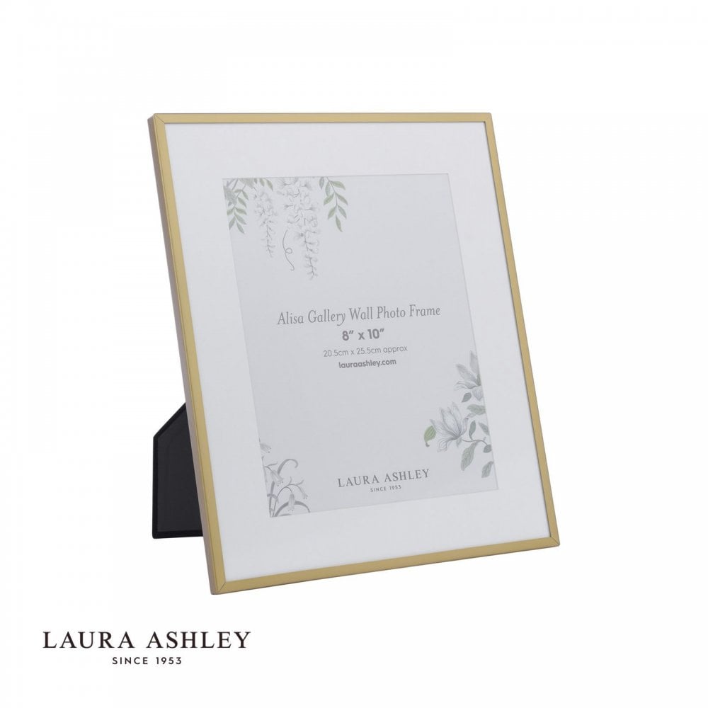 Set of 6 Alisa Matt Gold Photo Frames