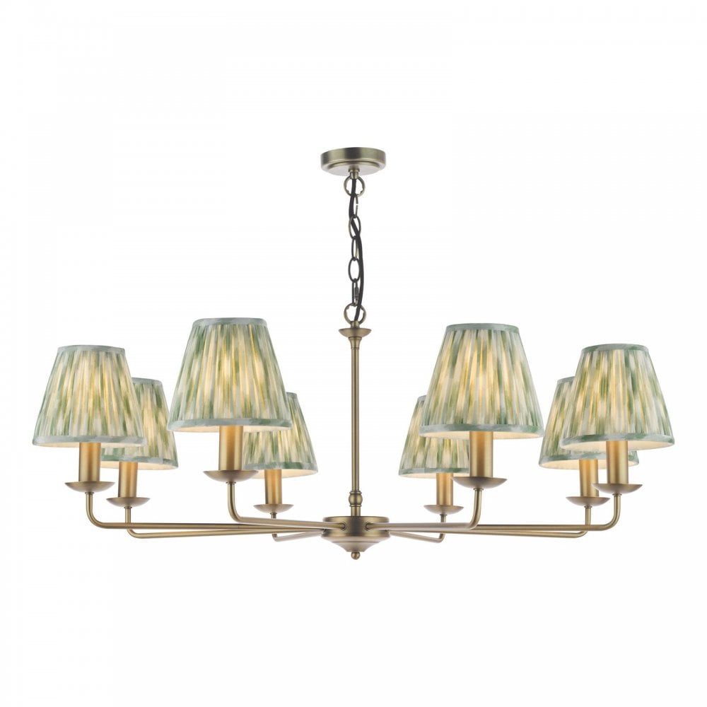 Favian 8 Light Matt Bronze Pendant