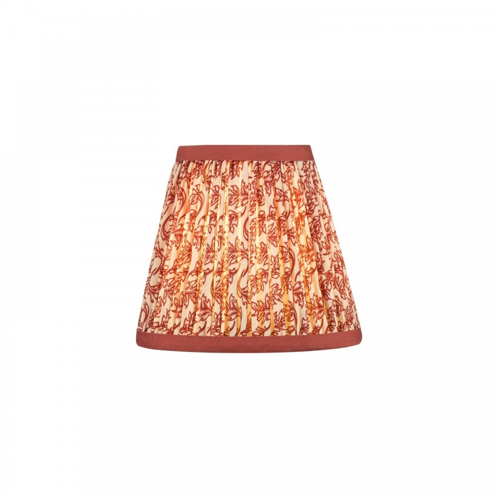 Esther Red 150mm Cotton Empire Shade