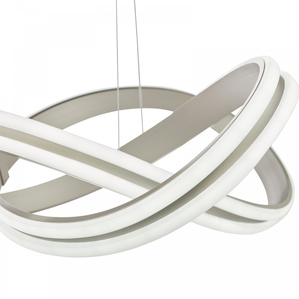 Gavino LED CCT Silver Pendant