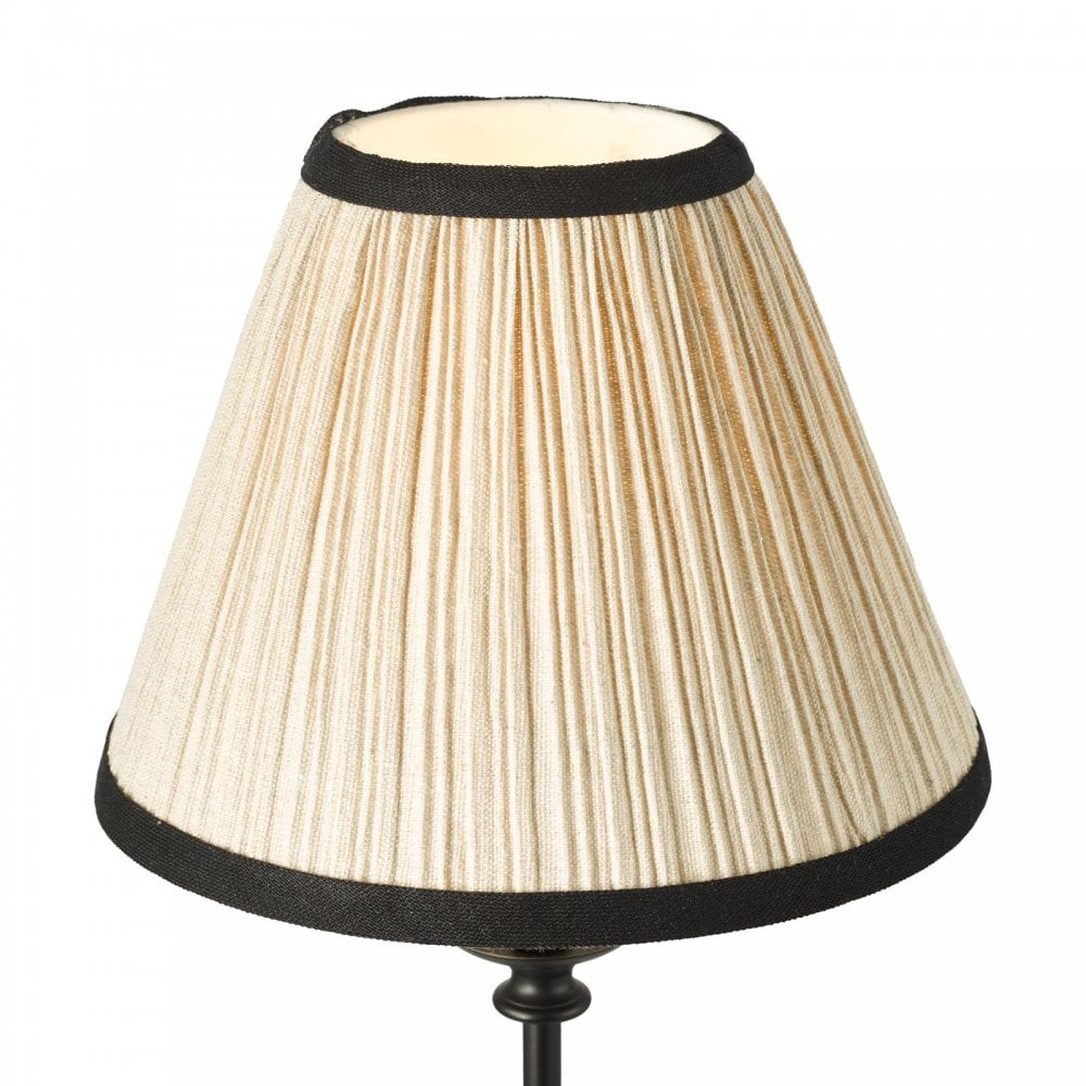 Judy Black Table Lamp C/W Shade